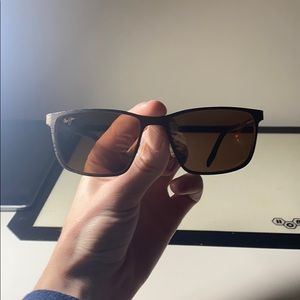 Maui Jim Cut Mountain532 Men’s Sunglasses in Brown